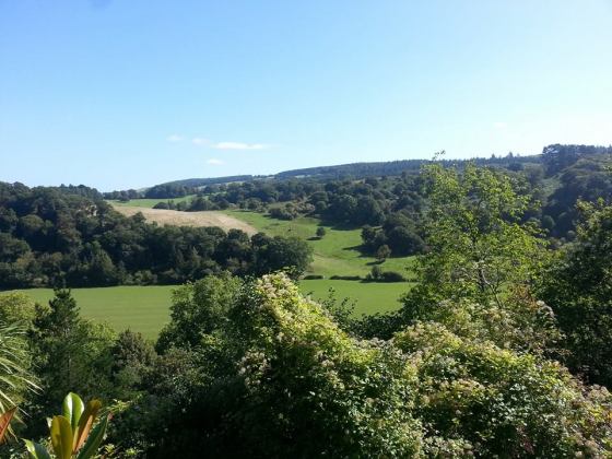 View from Dunster Castle